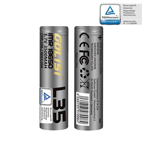 Golisi - L35 Akku 18650