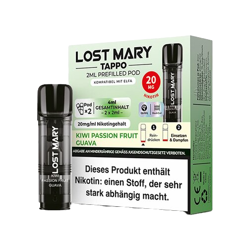 ELF Bar - Lost Mary - TAPPO - Kiwi Passion Fruit Guava - 20mg/ml