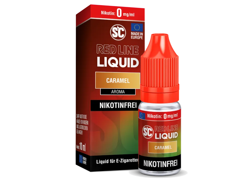 SC - Red Line - Caramel - Nikotinsalz Liquid