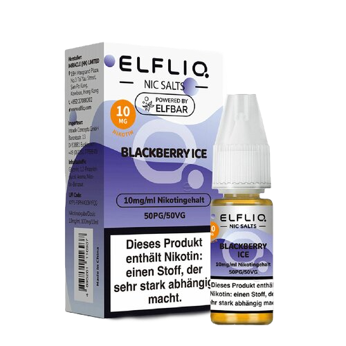 ELFLIQ - Blackberry Ice - Nikotinsalz - 10 ml