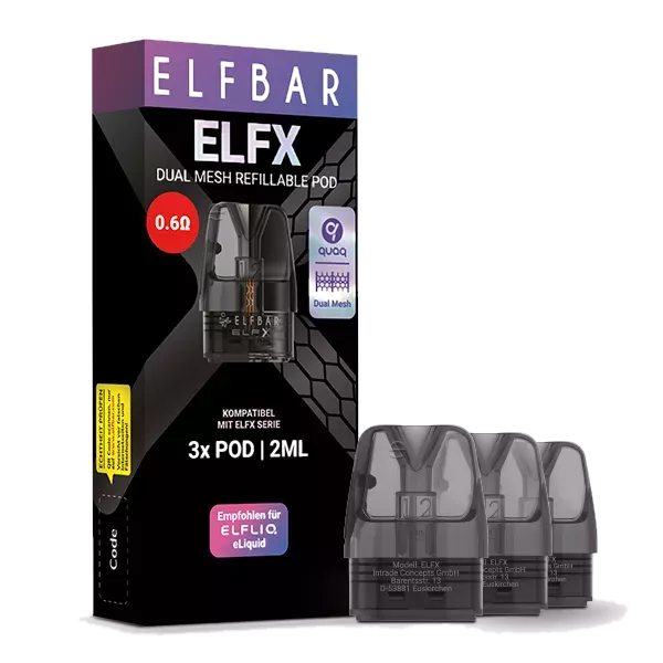 Elfbar ELFX Pod 0,6 Ohm