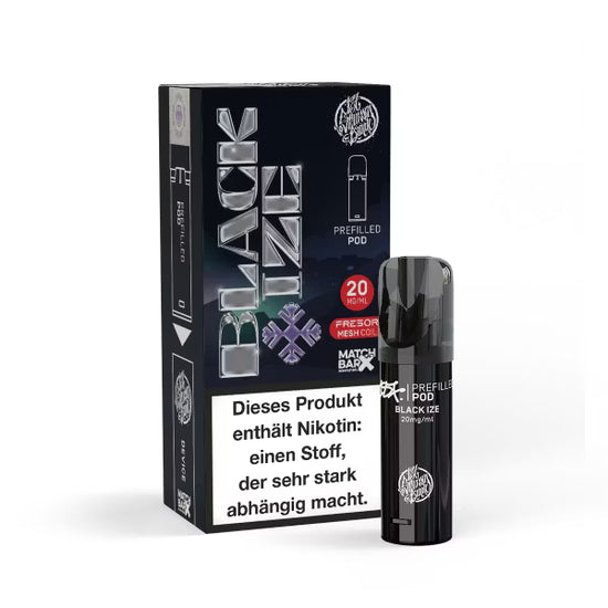 SALE - 187 Strassenbande - Prefilled Pod - Black IZE- 20 mg/ml - SALE