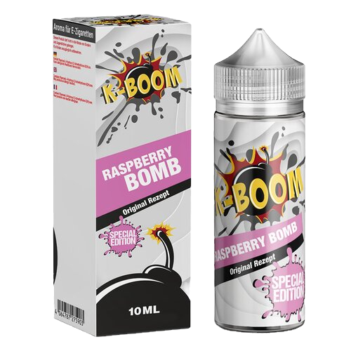 K-Boom - Raspberry Bomb - 10 ml Aroma - Longfill