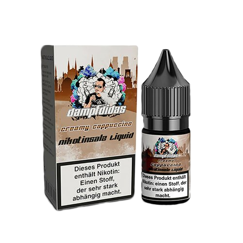 Dampfdidas - Creamy Cappuccino - Nikotinsalz - 10 ml