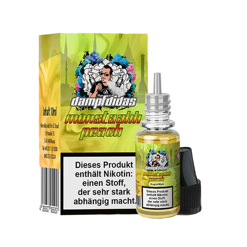 Dampfdidas - Monstaahh Peach - Nikotinsalz - 10 ml
