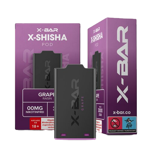X-Bar - X-Shisha - Pod - Grape