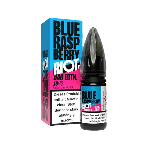 Riot Salt - BAR EDTN - Blue Raspberry - Nikotinsalz - 10 ml