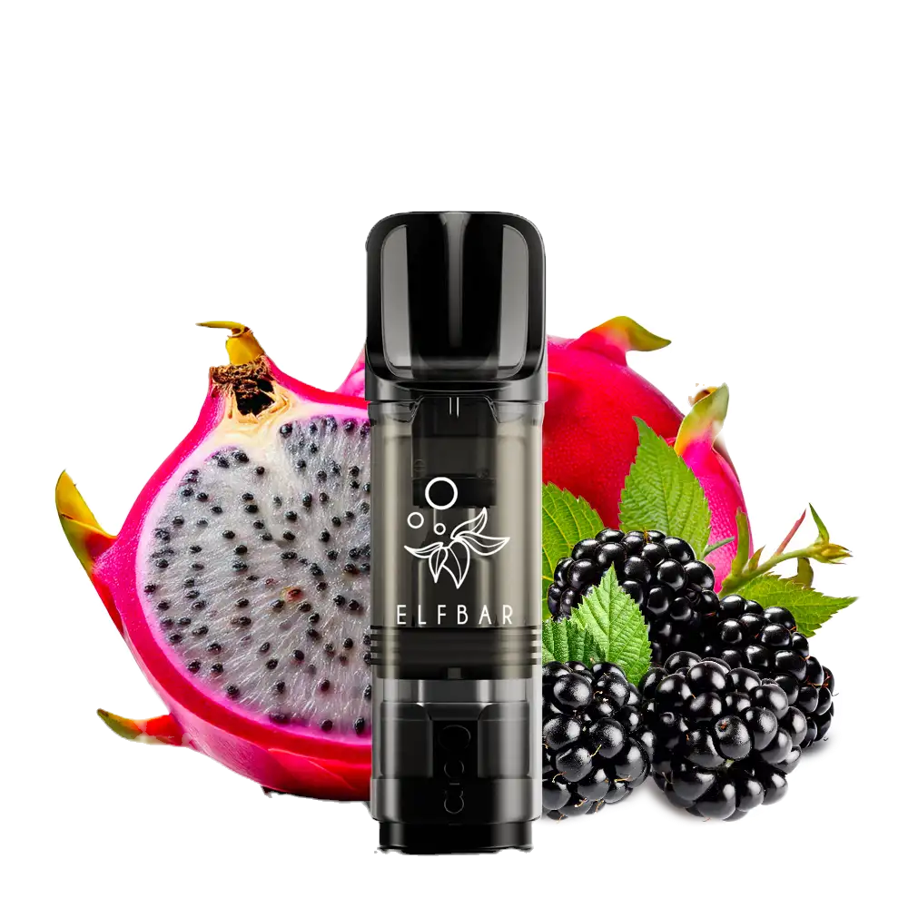 ELF Bar - ELFA - Prefilled Pods (2 Stück) - Dragon Fruit Blackberry  - 20mg/
