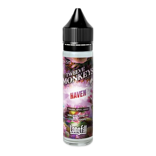 Twelve Monkeys - Haven - 10 ml - Longfill