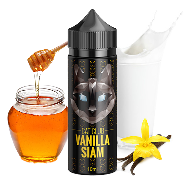 Cat Club - Vanilla Siam - 10 ml - Longfill