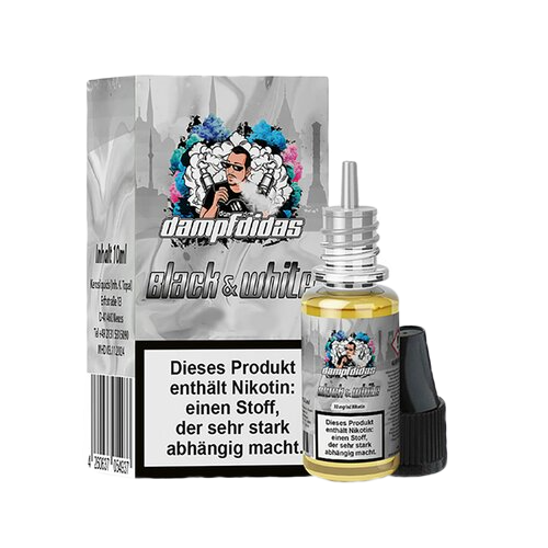 Dampfdidas - Black & White - Nikotinsalz - 10 ml