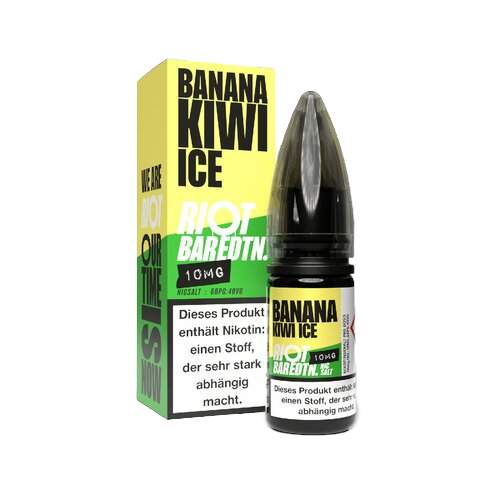 Riot Salt - BAR EDTN - Banana Kiwi Ice - Nikotinsalz - 10 ml