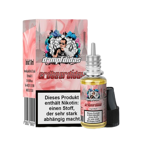 Dampfdidas - Erdbeerdidas - Nikotinsalz - 10 ml