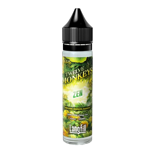 Twelve Monkeys - Zen - 10 ml - Longfill