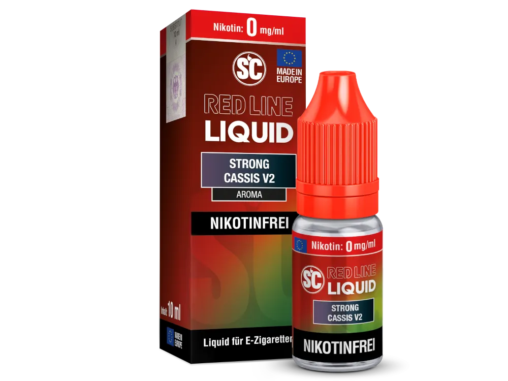 SC - Red Line - Strong Cassis V2 - Nikotinsalz Liquid