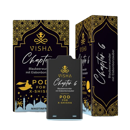 Visha - X-Shisha - Pod - Chapter 6 (0mg/ml - Nikotinfrei)