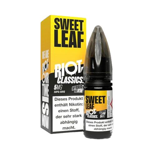 Riot Salt - Classics - Sweet Leaf - Hybrid Nikotin - 10 ml