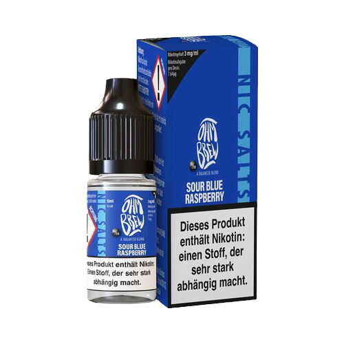 Ohmbrew - Sour Blue Raspberry - Nikotinsalz - 10 ml