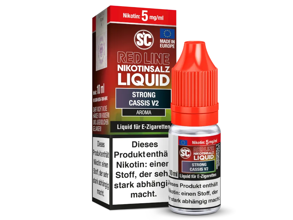 SC - Red Line - Strong Cassis V2 - Nikotinsalz Liquid
