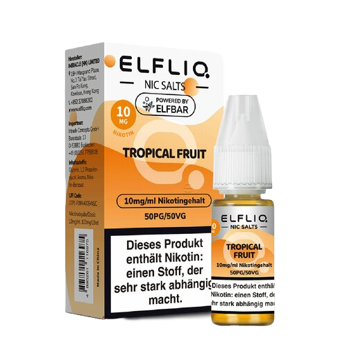 ELFLIQ - Tropical Fruits - Nikotinsalz - 10 ml