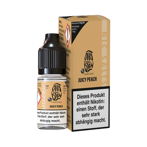 Ohmbrew - Juicy Peach - Nikotinsalz - 10 ml