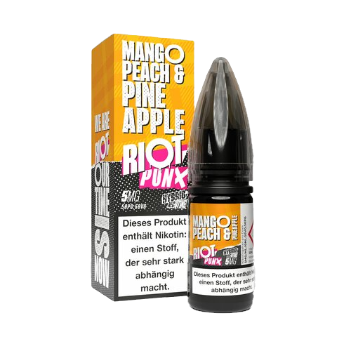 Riot Salt - PUNX - Mango, Peach & Pineapple - Hybrid Nikotin - 10 ml