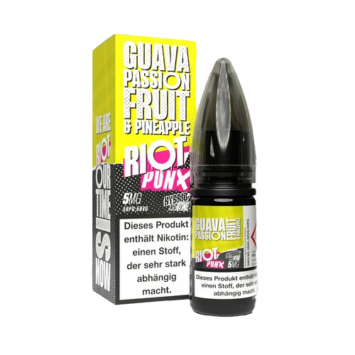 Riot Salt - PUNX - Guava, Passionfruit & Pineapple - Hybrid Nikotin - 10 ml