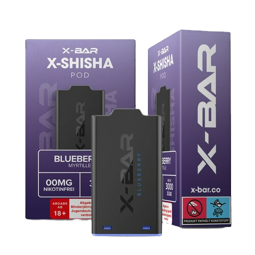 X-Bar - X-Shisha - Pod - Blueberry