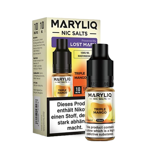MaryLiq by Lost Mary - Triple Mango - Nikotinsalz - 10ml
