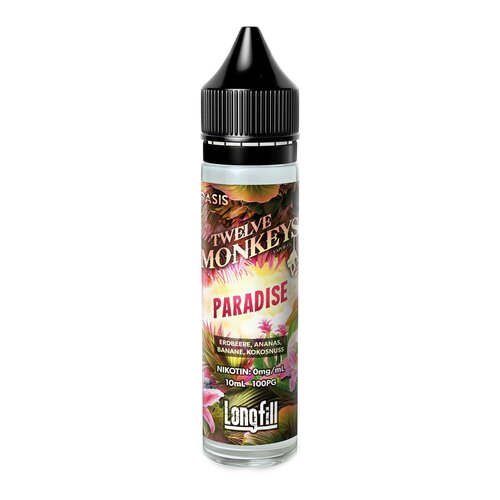 Twelve Monkeys - Paradise - 10 ml - Longfill