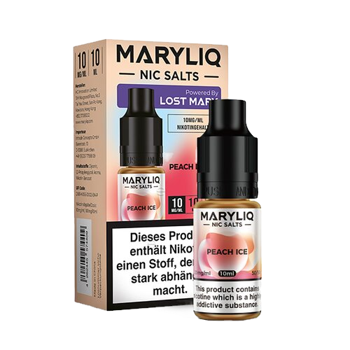 MaryLiq by Lost Mary - Peach Ice - Nikotinsalz - 10ml