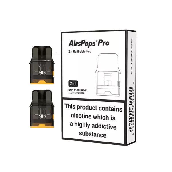 AirScream - AirsPops - Pro Pod 0,8 Ohm (Pro Lite Kit, AirEgg Kit)