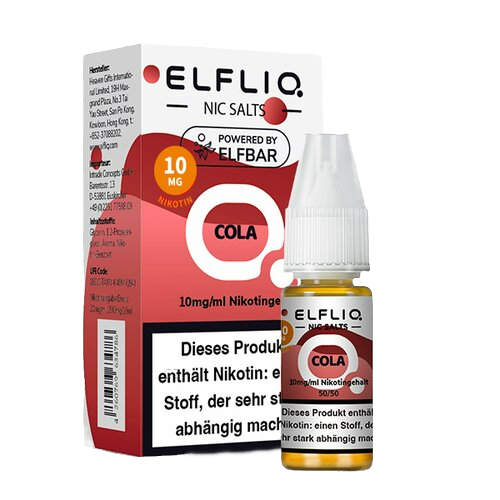 ELFLIQ - Cola - Nikotinsalz - 10 ml