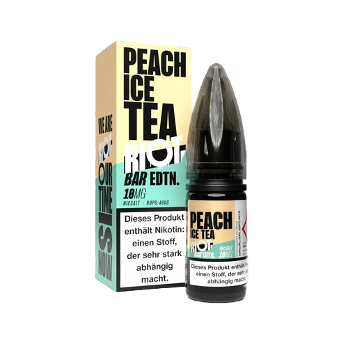 Riot Salt - BAR EDTN - Peach Ice Tea - Nikotinsalz - 10 ml