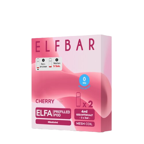 ELF Bar - ELFA - Prefilled Pods (2 Stück) - Cherry - Nikotinfrei