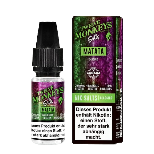 Twelve Monkeys - Matata - 20 mg/ml - Nikotinsalz - 10 ml