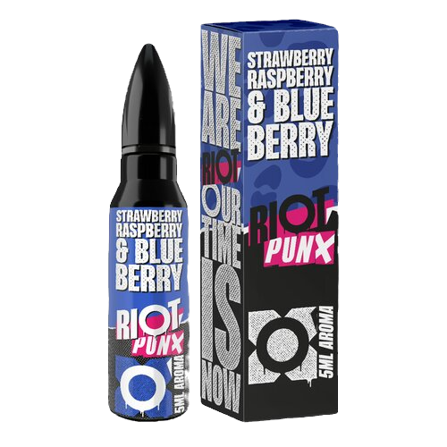 PUNX by Riot Squad - Strawberry, Raspberry & Blueberry - 5ml - Longfill