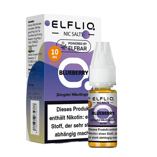 ELFLIQ - Blueberry - Nikotinsalz - 10 ml