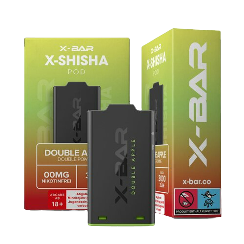 X-Bar - X-Shisha - Pod - Double Apple