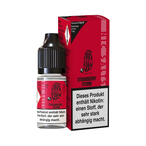 Ohmbrew - Strawberry Storm - Nikotinsalz - 10 ml