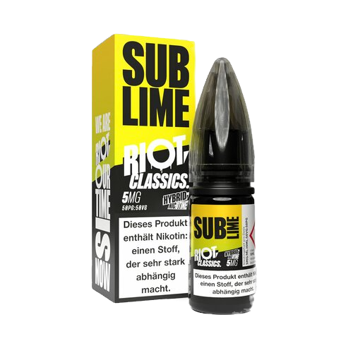 Riot Salt - Classics - Sub Lime - Hybrid Nikotin - 10 ml