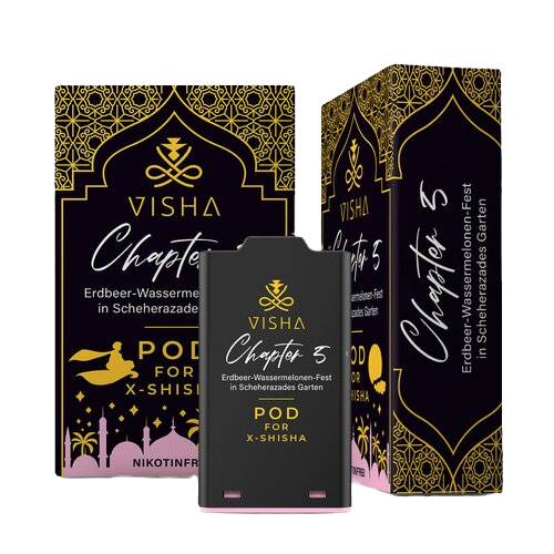 Visha - X-Shisha - Pod - Chapter 5 (0mg/ml - Nikotinfrei)