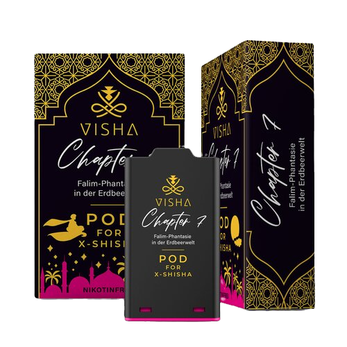 Visha - X-Shisha - Pod - Chapter 7 (0mg/ml - Nikotinfrei)