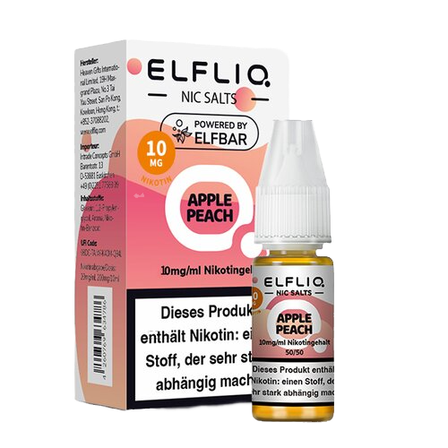 ELFLIQ - Apple Peach - Nikotinsalz - 10 ml
