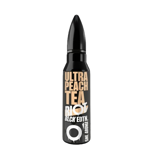Riot Squad - BLCK Edition - Ultra Peach Tea - 5 ml - Longfill