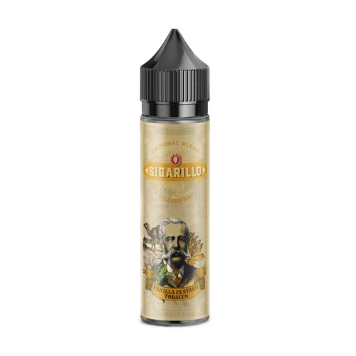 Sigarillo (früher Cubarillo) - Vanilla Custard Tobacco - 6 ml Aroma - Longfill