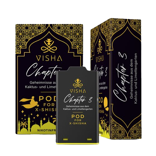 Visha - X-Shisha - Pod - Chapter 3 (0mg/ml - Nikotinfrei)