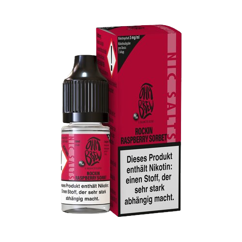 Ohmbrew - Rockin Raspberry Sorbet - Nikotinsalz - 10 ml