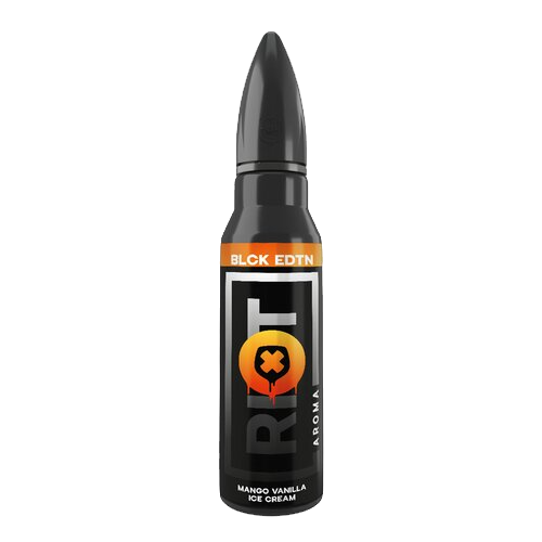 Riot Squad - BLCK Edition - Mango Vanilla Ice Cream - 15 ml - Longfill