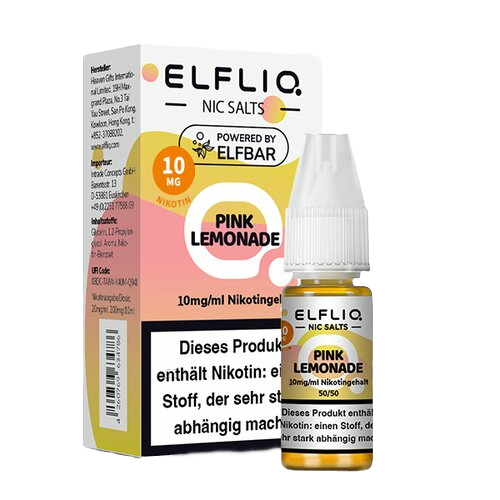ELFLIQ - Pink Lemonade - Nikotinsalz - 10 ml